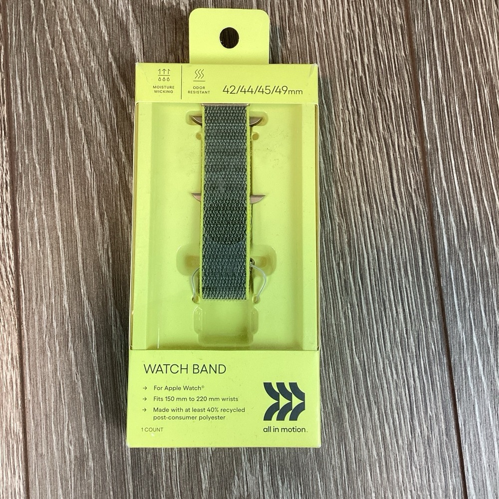 Apple Watch Silicone Watch Band 42/44/45/49 mm -‎ Olive - By All In Motion